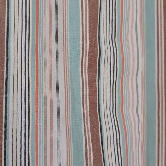 Marc Ecko Long Sleeve Multicolor Stripe Button down Shirt NWT size L - Picture 7 of 8